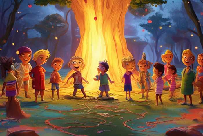 儿童故事集团（儿童故事团队合作）