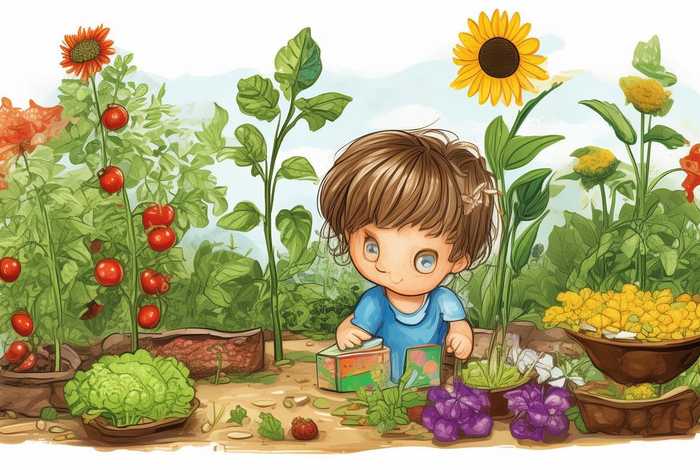 儿童认识植物的故事 - 幼儿认识的植物