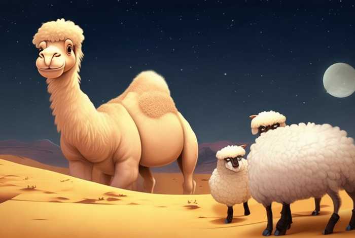 儿童睡前故事骆驼 - 睡前故事骆驼和羊的故事