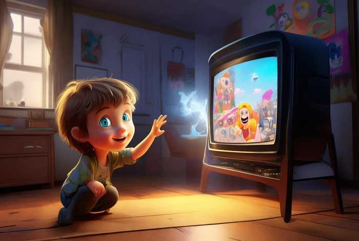 儿童故事绘本关掉电视机（关于电视机的绘本故事）