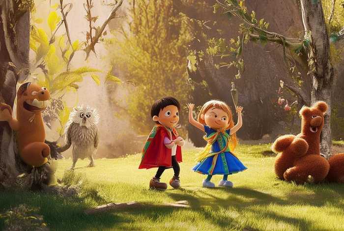 儿童故事谁怕谁原文 - 谁怕谁幼儿故事