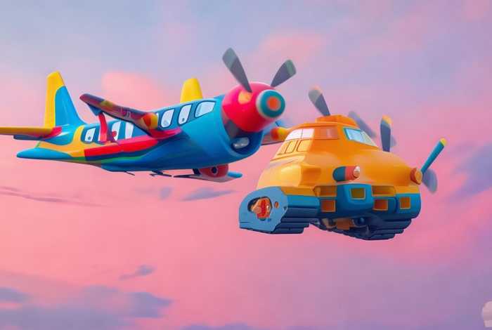 儿童睡前故事飞机与坦克3-6岁；飞机故事幼儿睡前故事文字