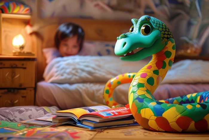 儿童故事睡前故事3-6岁贪吃蛇，故事大全睡前故事3-6岁