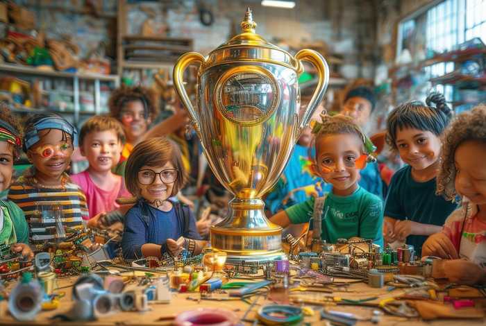 儿童 发明，儿童发明创造 包获奖产业链