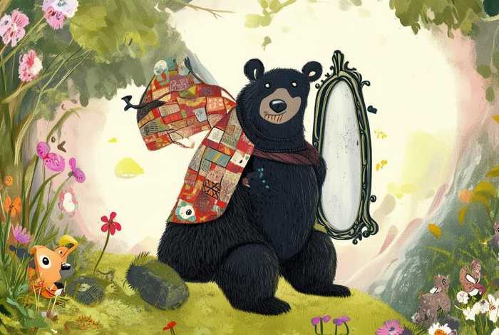 儿童故事狂妄的大黑熊;大黑熊的烦恼绘本故事内容 儿童故事狂妄的大黑熊;大黑熊的烦恼绘本故事内容