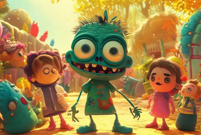 儿童绘本有声故事之僵尸、僵尸少儿故事 儿童绘本有声故事之僵尸、僵尸少儿故事