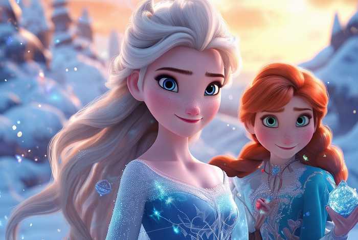 儿童故事艾莎和安娜 艾莎和安娜的故事视频