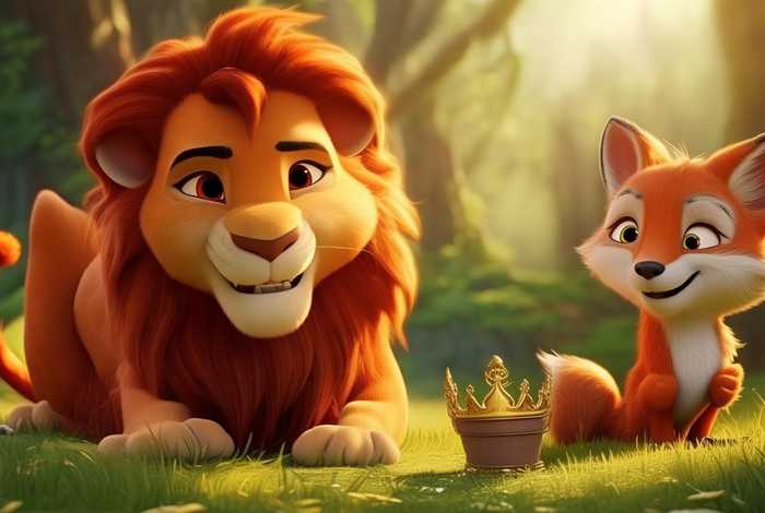 儿童故事狮子狐狸的故事、儿童故事狮子和狐狸 儿童故事狮子狐狸的故事、儿童故事狮子和狐狸