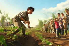 儿童成语故事拔苗助长、幼儿成语故事拔苗助长