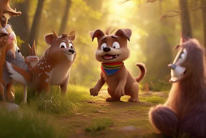 儿童故事不懂礼貌的小动物 不懂礼貌的小狗故事