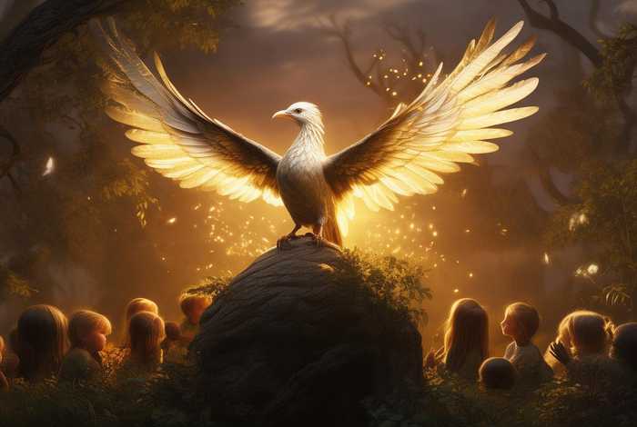 儿童睡前故事神鸟的故事 神鸟的故事作文