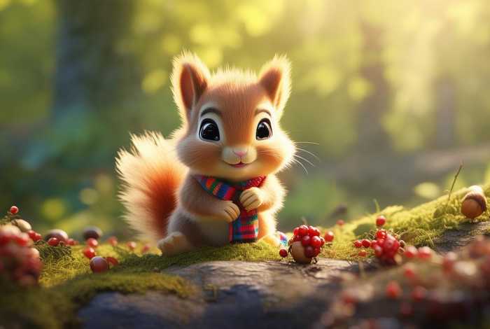儿童故事小松鼠的故事 - 幼儿故事小松鼠 儿童故事小松鼠的故事 - 幼儿故事小松鼠
