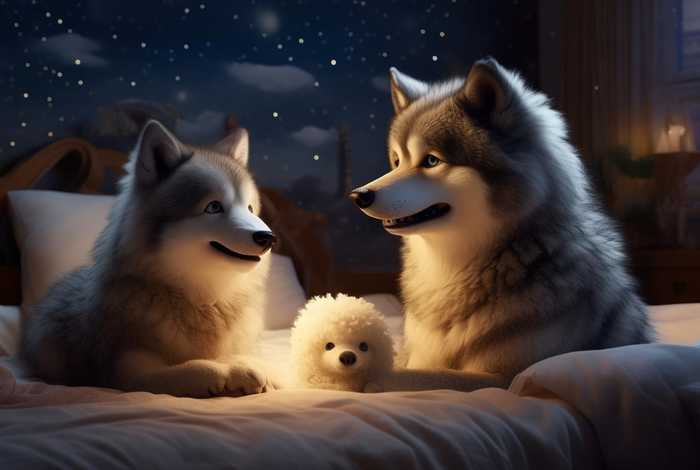 儿童睡前催眠故事狼与小羊；幼儿睡前讲故事狼和小羊