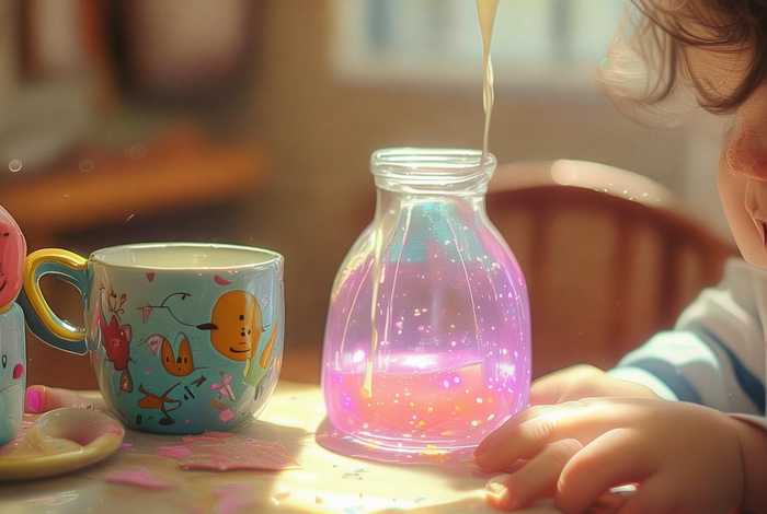 儿童故事牛奶，幼儿故事彩色牛奶