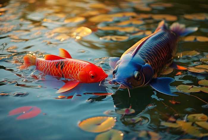 儿童故事大鲤鱼和小鲤鱼 小鲤鱼和大鲶鱼阅读理解答案