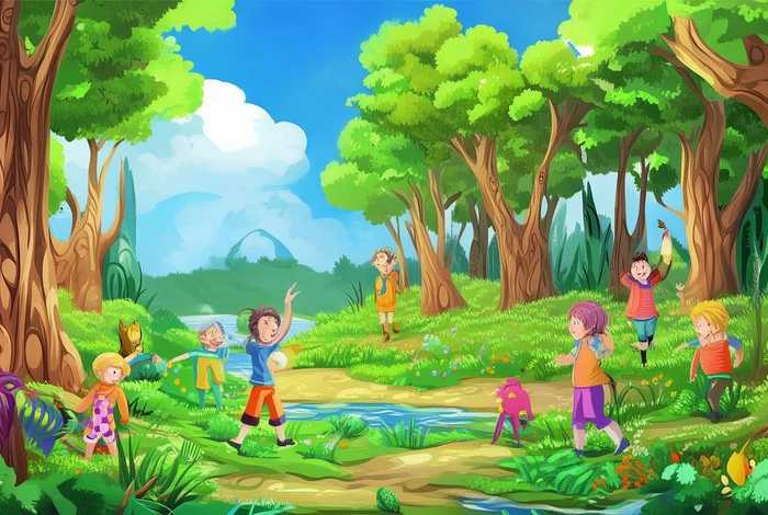 儿童故事森林里的故事；森林里的故事幼儿园教案