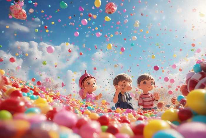 儿童故事糖果雨（幼儿故事糖果雨）