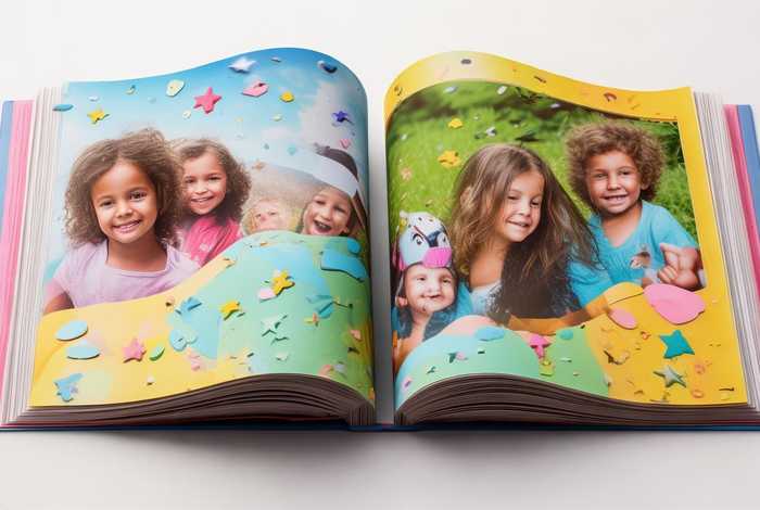 儿童相册模板psd（相册制作模板）