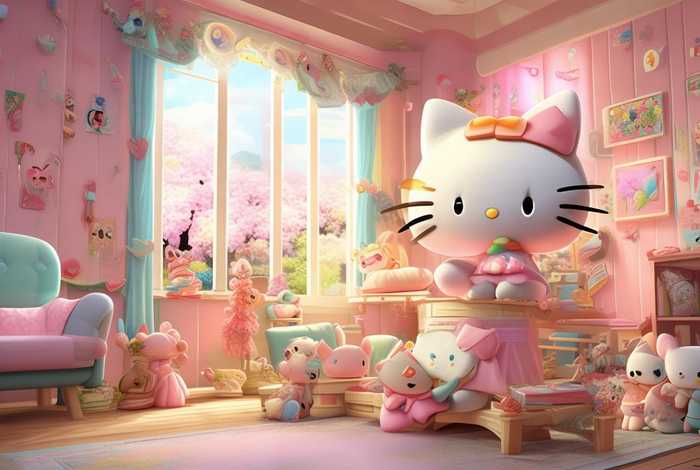 hellokitty故事绘本、hello kitty绘本