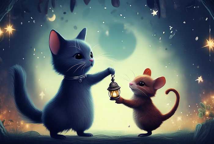 儿童故事猫鼠之谊 猫鼠之夜儿童剧