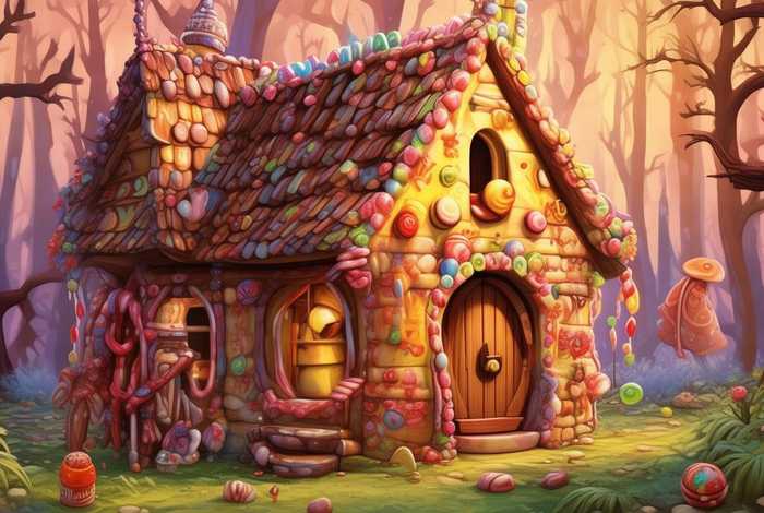 儿童故事绘本《糖果屋》,糖果屋的故事绘本 儿童故事绘本《糖果屋》,糖果屋的故事绘本