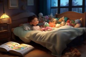 5岁孩子睡前听故事、5岁孩子睡前听故事的好处