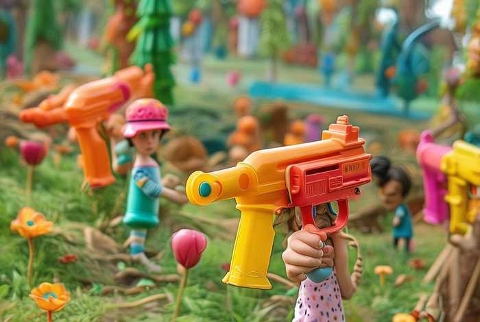 儿童枪的故事，关于枪的儿童动画片