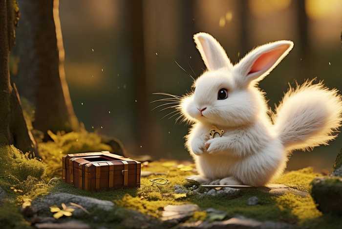 儿童故事兔子的尾巴讲了什么 兔子的尾巴讲了一件什么事