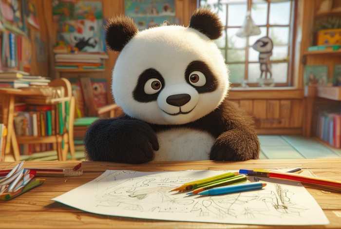 pandabear绘本 - panda bear绘本