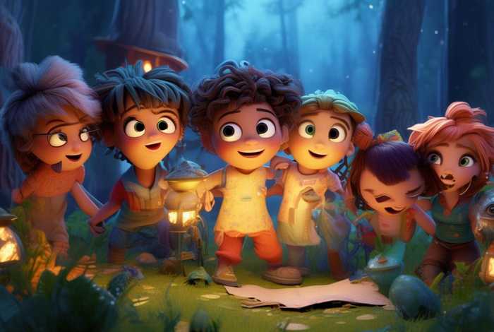 儿童历险故事（历险小故事）