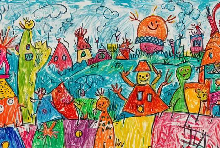 儿童绘画民间故事；民间故事绘画简笔画