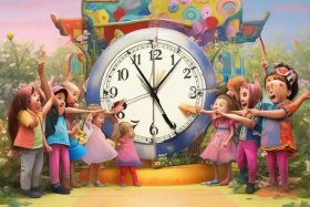 儿歌几点钟、儿歌几点钟英语