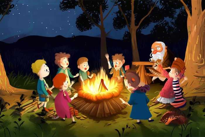 儿童生活故事来源于民间故事（幼儿生活故事来源于民间故事）