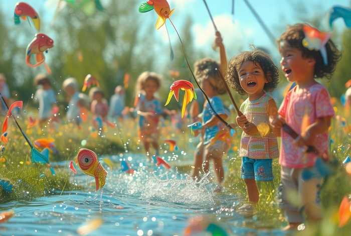 儿童故事3-6岁完整钓鱼版、钓鱼比赛幼儿故事 儿童故事3-6岁完整钓鱼版、钓鱼比赛幼儿故事