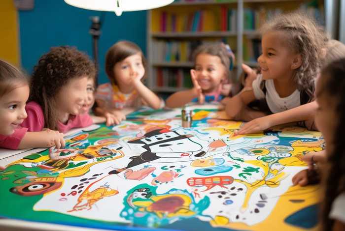 儿童故事读书小报，读书小报 故事