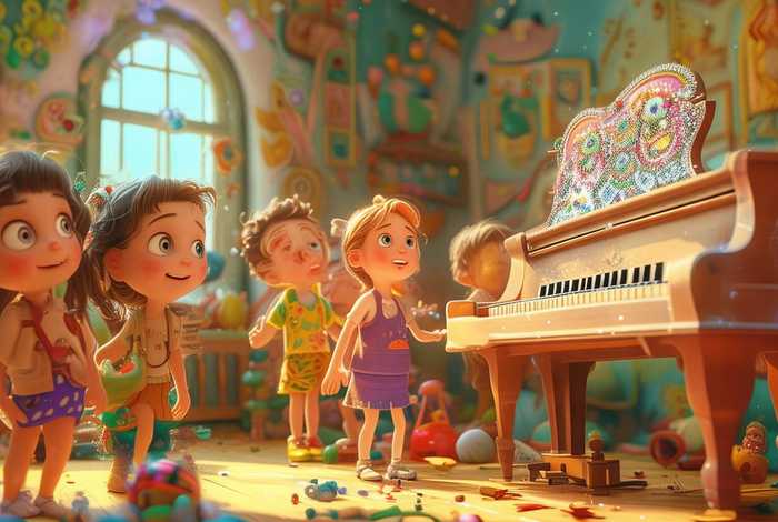 儿童故事美妙的音乐 幼儿故事的轻音乐