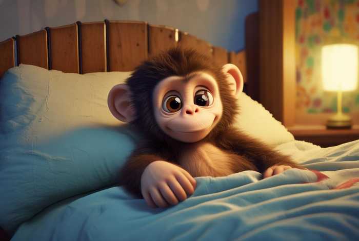 儿童睡前故事 小猴尿床 - 睡前故事小猴子尿床