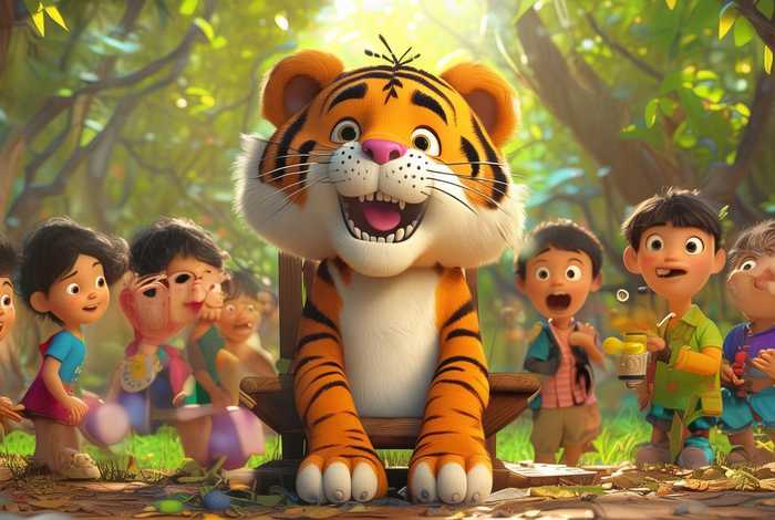 儿童故事老虎拔牙的故事（老虎拔牙的故事视频幼儿园）