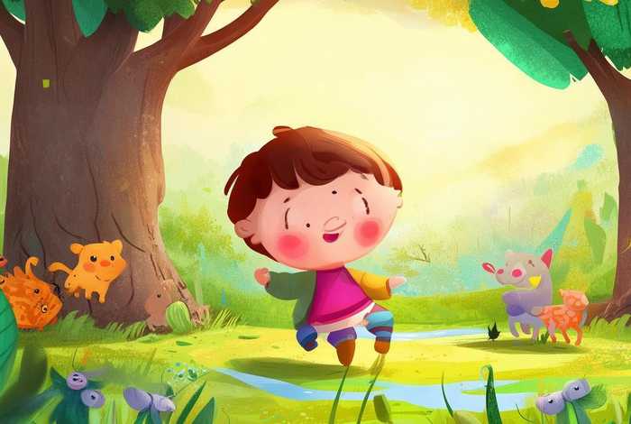 儿童故事快乐的小孩、快乐的小孩儿歌