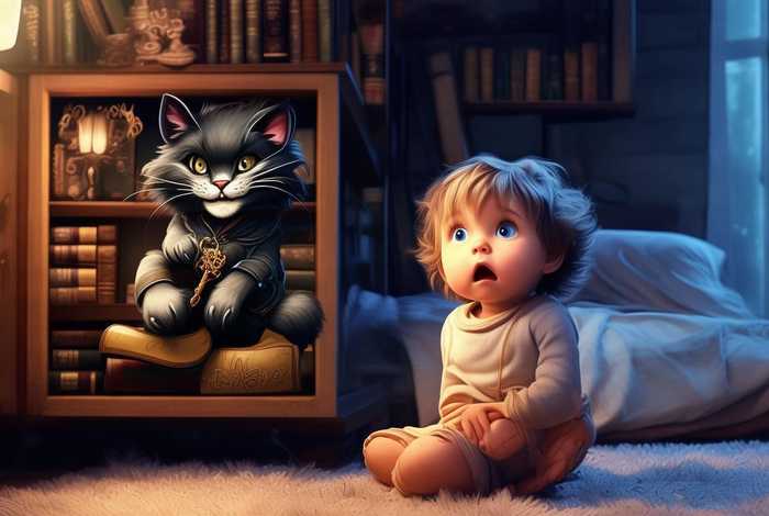 儿童睡前故事绘本《穿靴子的猫》（电子版绘本故事《穿靴子的猫》）