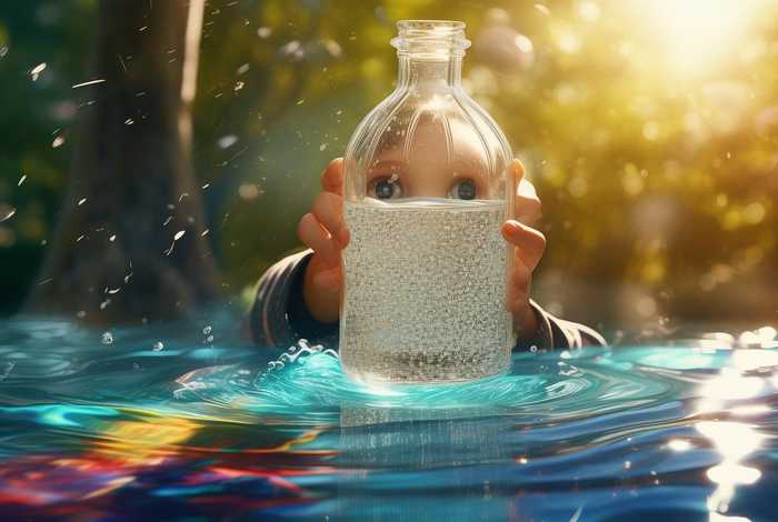 儿童故事盛满水的瓶子 - 盛满水的瓶子故事道理