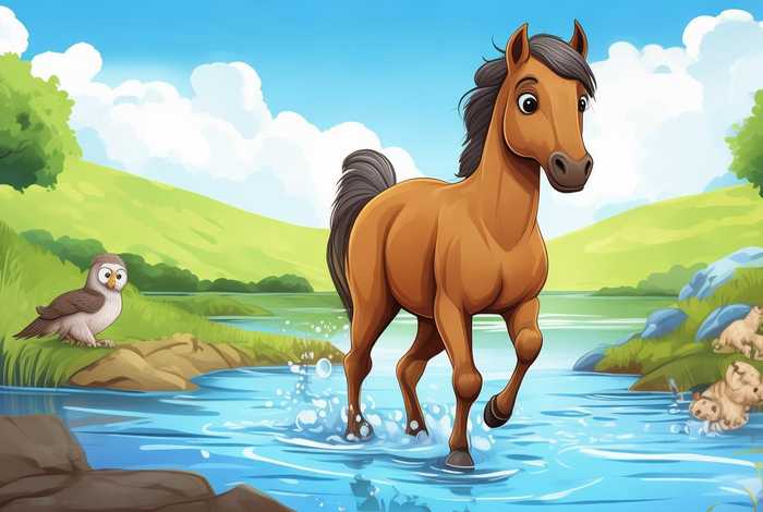 儿童版小马过河的故事(小马过河的故事 幼儿小故事) 儿童版小马过河的故事(小马过河的故事 幼儿小故事)