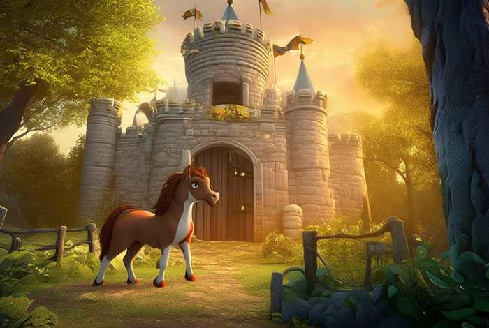 儿童故事小马的神秘古堡;小马的故事文字版 儿童故事小马的神秘古堡;小马的故事文字版