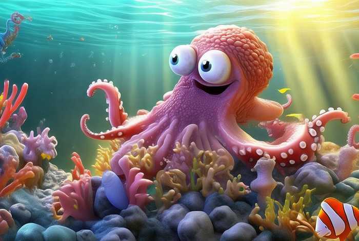 steve章鱼的故事；章鱼讲故事里面的角色