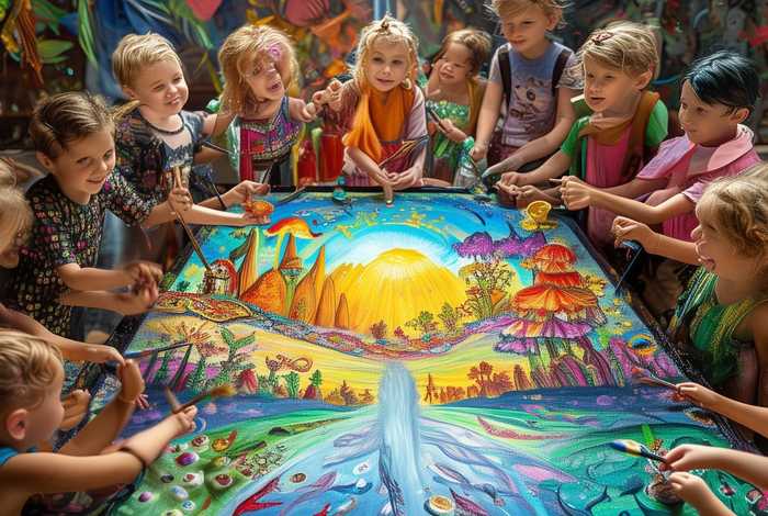 儿童故事美术 - 幼儿美术故事