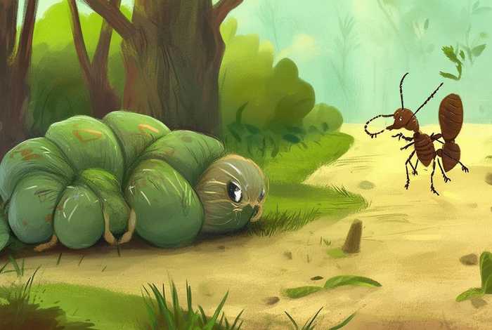 儿童故事蚕和蚂蚁；蚕和蚂蚁的故事视频