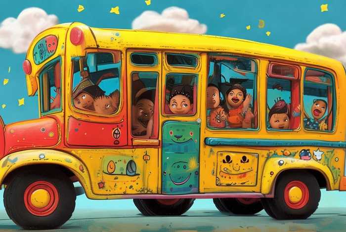 儿童故事快乐大巴 - 快乐大巴儿童歌曲