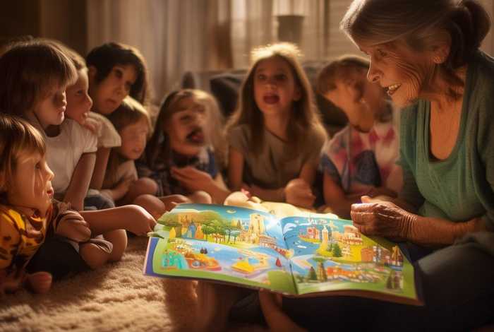 儿童英语故事奶奶，奶奶的英语故事