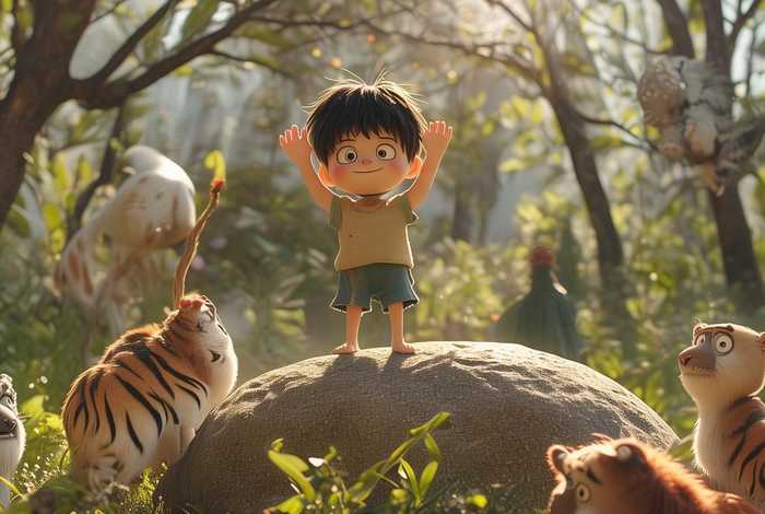 儿童故事桃太郎；幼儿故事桃太郎寓意