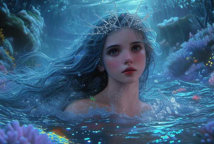 儿童故事《海的女儿》绘本阅读 - 海的女儿故事绘本pdf